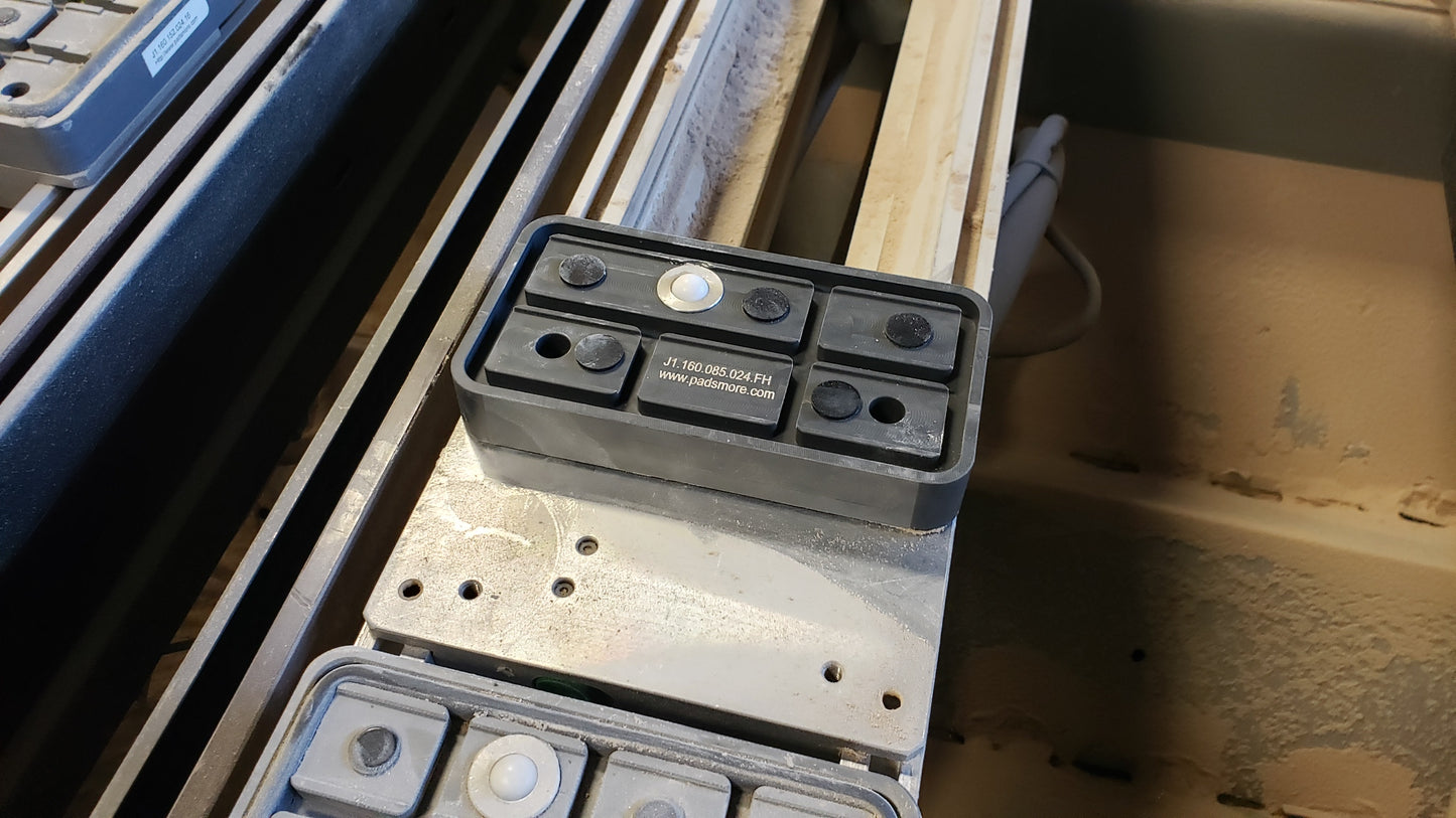 CNC Half Pad for Biesse machines full plate 160*85-24mm Height