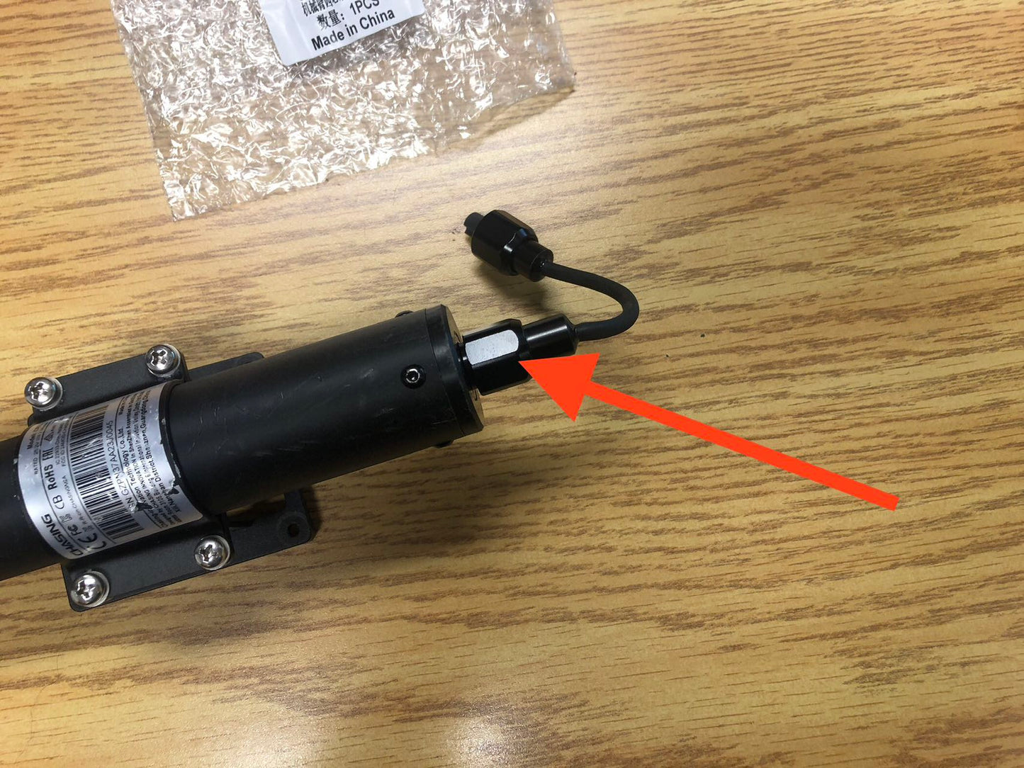 Chasing Underwater Drone - Claw Connector for MiniS