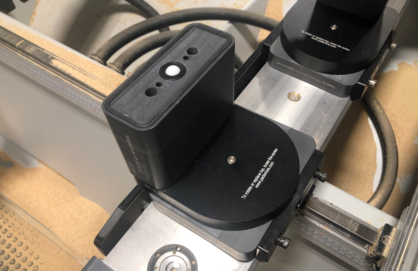 CNC-Suction Blocks for circuit systems 125*50 - 125mm height (Rotating)