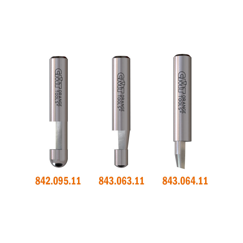 Tool - Carbide Combination Trimmer Router Bit 1/4x1/4" with angle