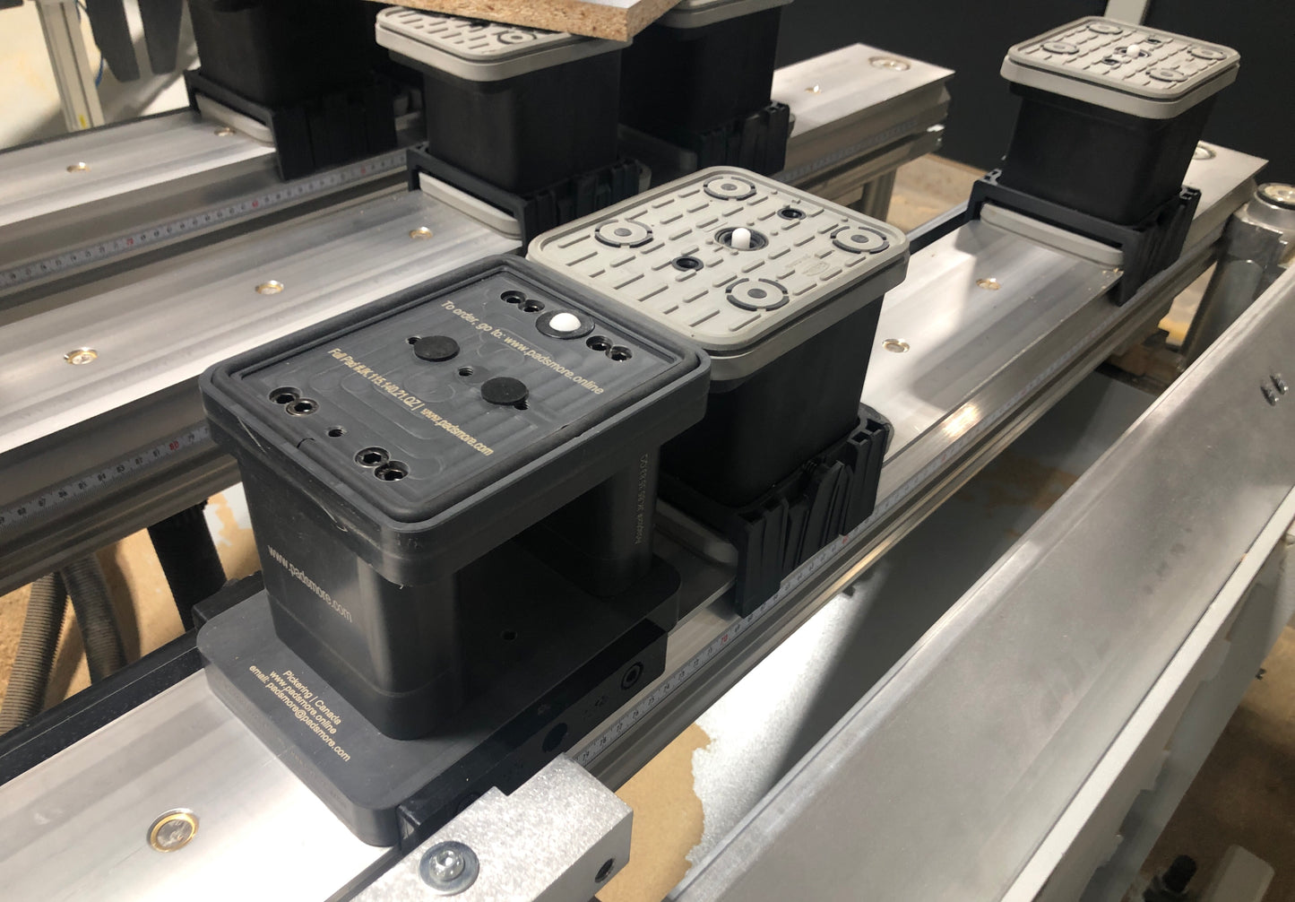 CNC-Suction Blocks for circuit systems 115*140 - 125mm height (Fixed)