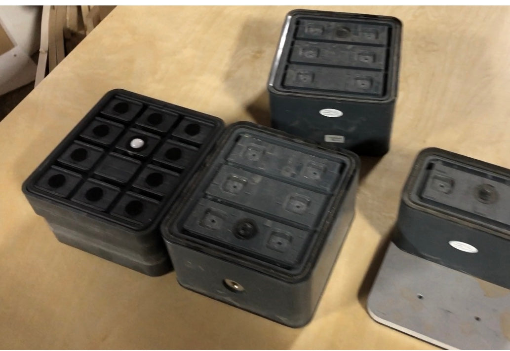Free Standing Suction Block 132*146mm - 74mm Height