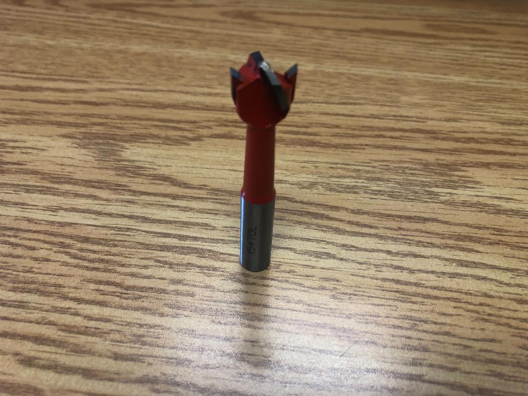 Tool - Hinge Drill Bit 15*70mm Left Hand