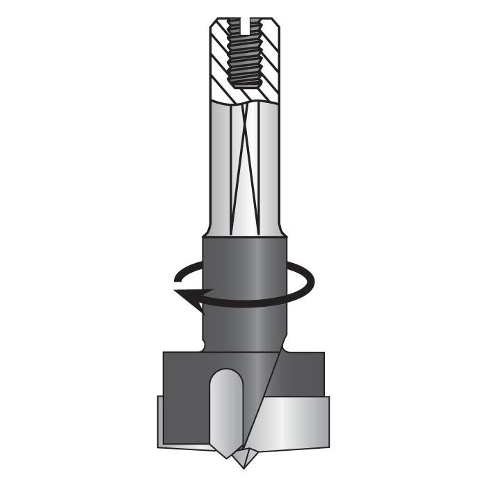 Tool - Hinge Drill Bit 17*90mm Right Hand