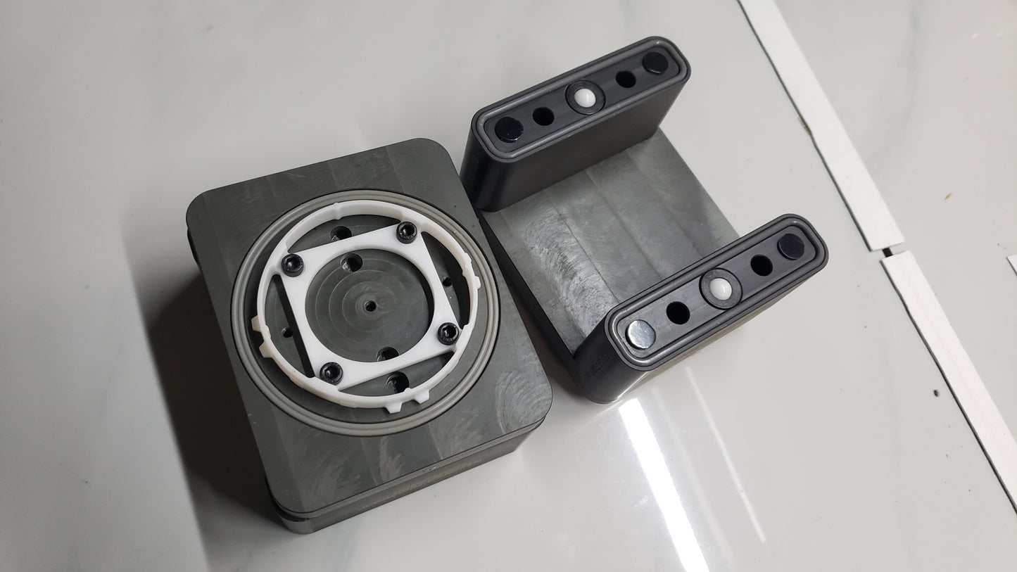 CNC Dual Suction Pad for Biesse machines 132*35/35 -74mm Height