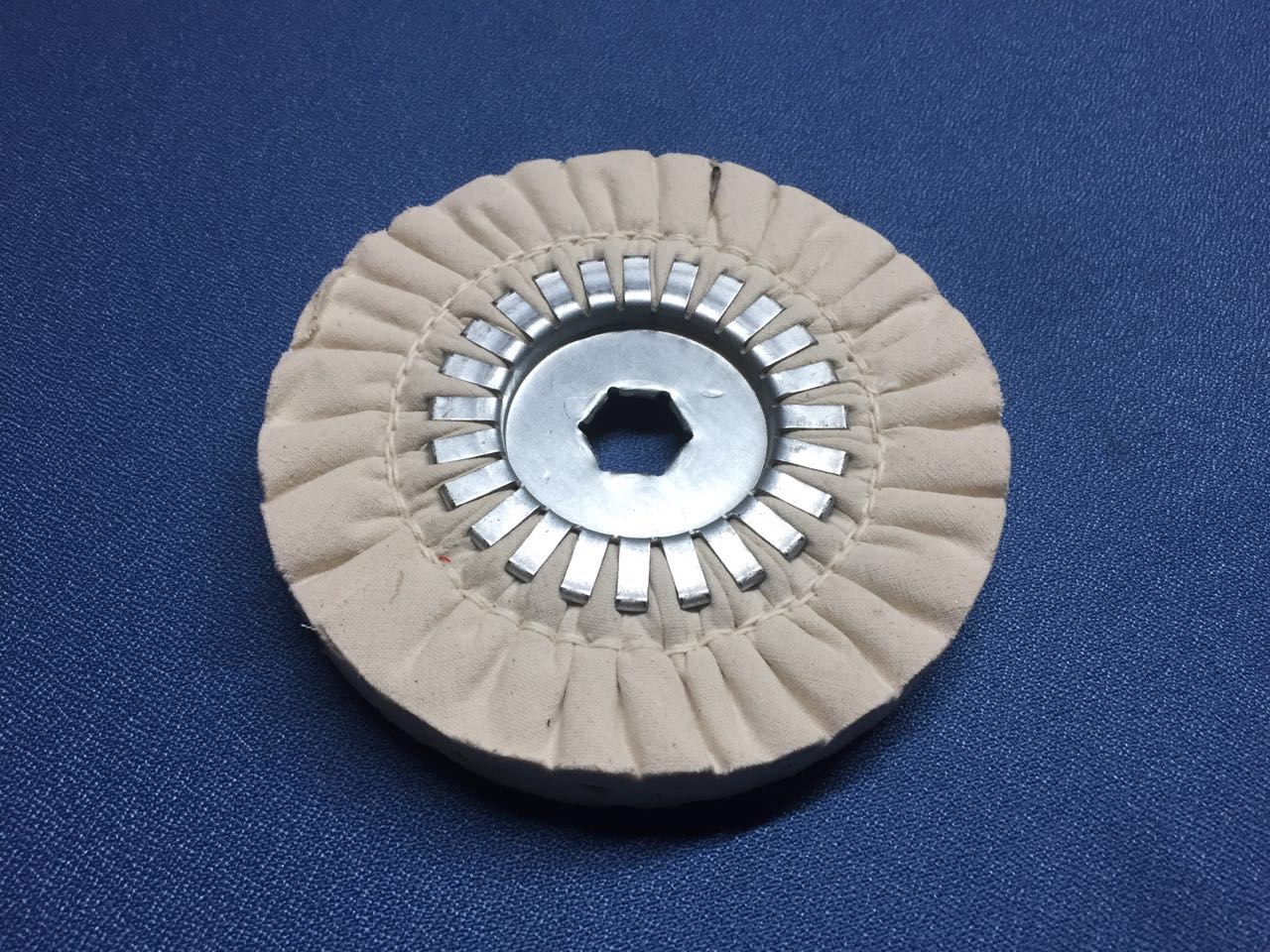 Edgebander-Buffing pads with hex center - id19*od150*t18mm