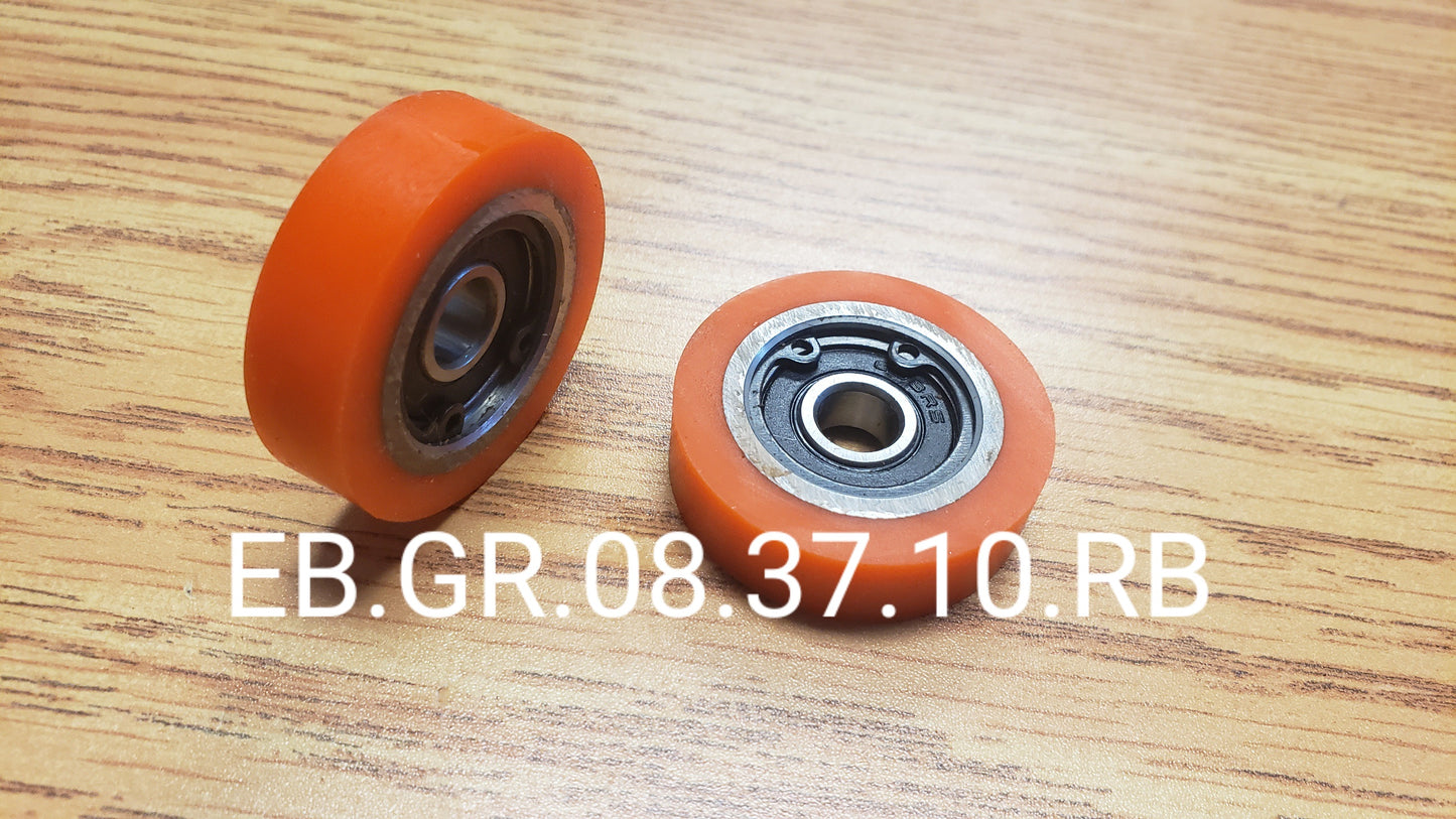 Edgebander - Guide Rubber Roller id08/od37mm/h10mm