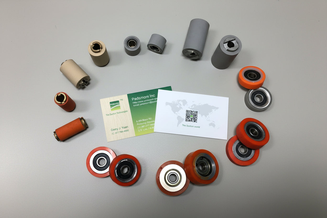 Edgebander - Guide Rubber Roller id08/od37mm/h10mm