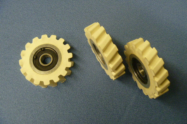Edgebander-Pressure Roller Gear Type with bearing 12*67*14mm