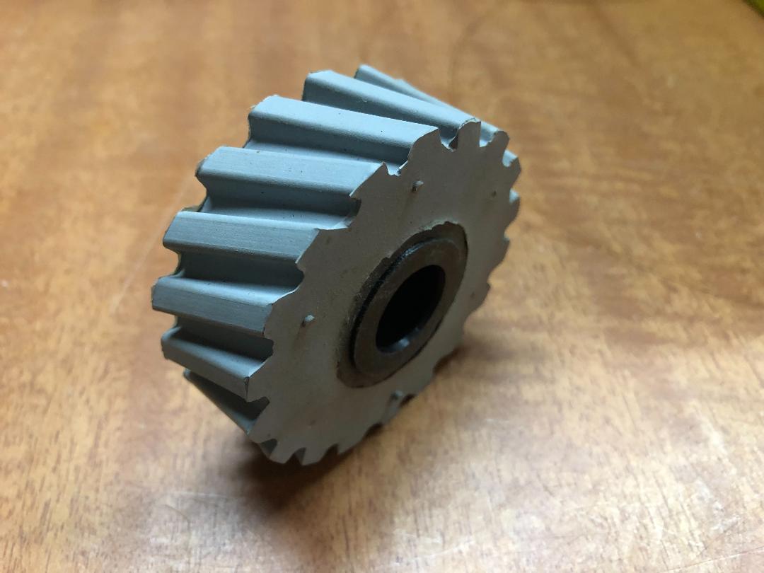 Edgebander-Pressure Roller Angle Teeth 17.8*70*25mm without countersink