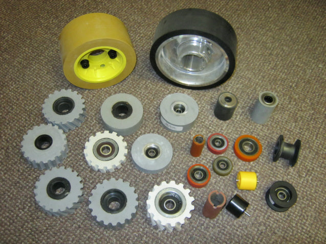 Edgebander-Pressure Roller Gear Type 18*70*25mm with countersink (Homag)
