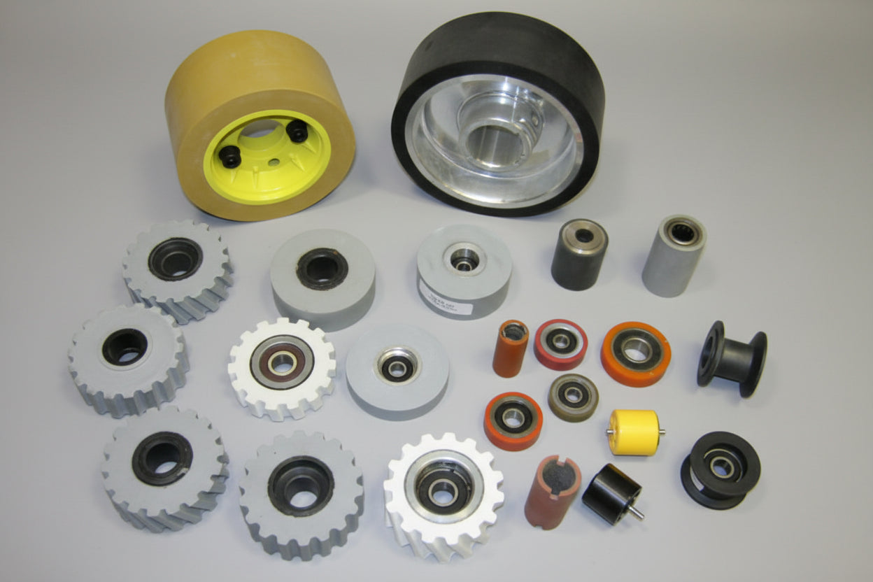 Edgebander- Straight Gear Type Roller 18*69*25mm - id18mm with countersink (Homag)