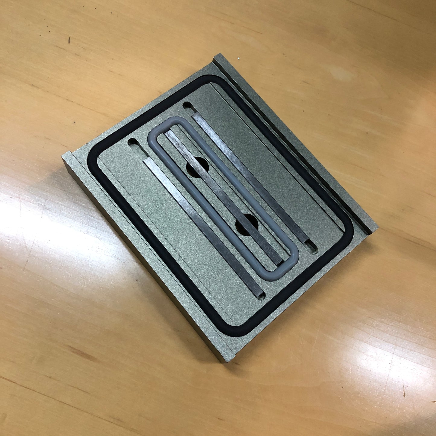 CNC-Universal Base for circuit system 130*160-21mm Height (Rotating/Aluminium)