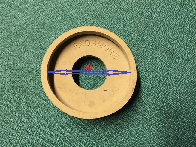 CNC Rubber Pod - Round 60/68mm
