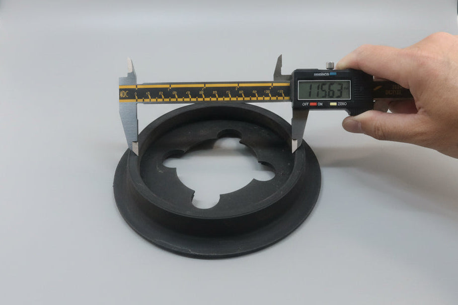 CNC Rubber Pod - Round 115/156mm