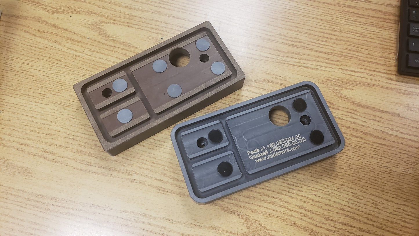 CNC Suction Pad for Biesse machines 160*80-24mm Height