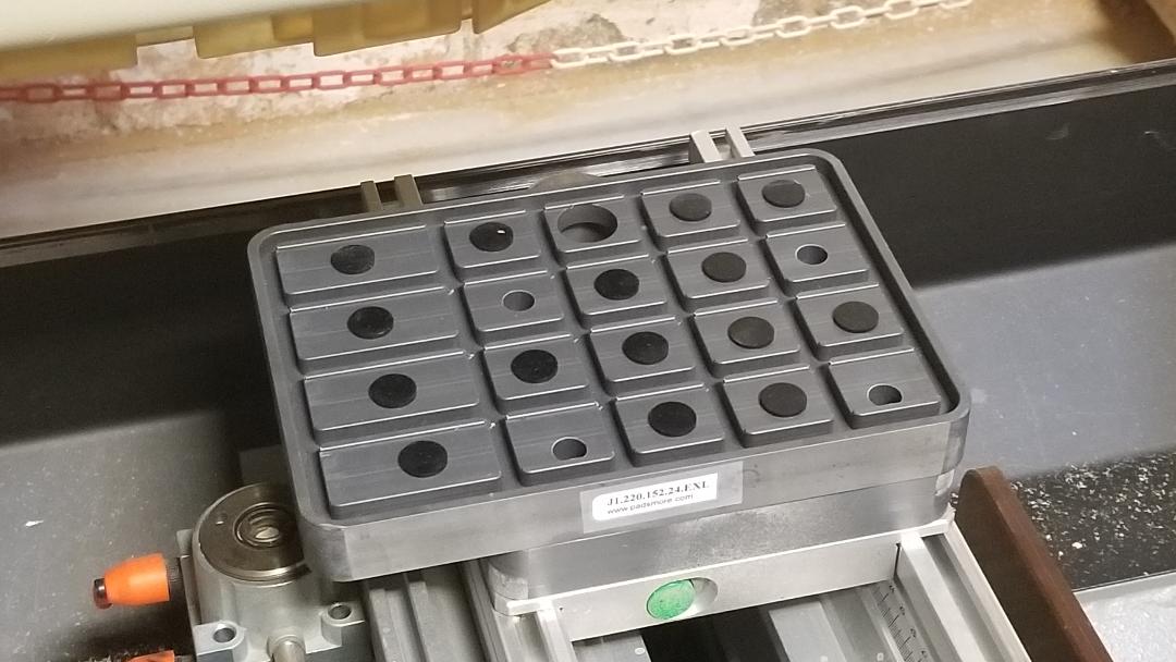 CNC Suction Pad for Biesse machines 220*152 - 24mm Height (Extended/Left)