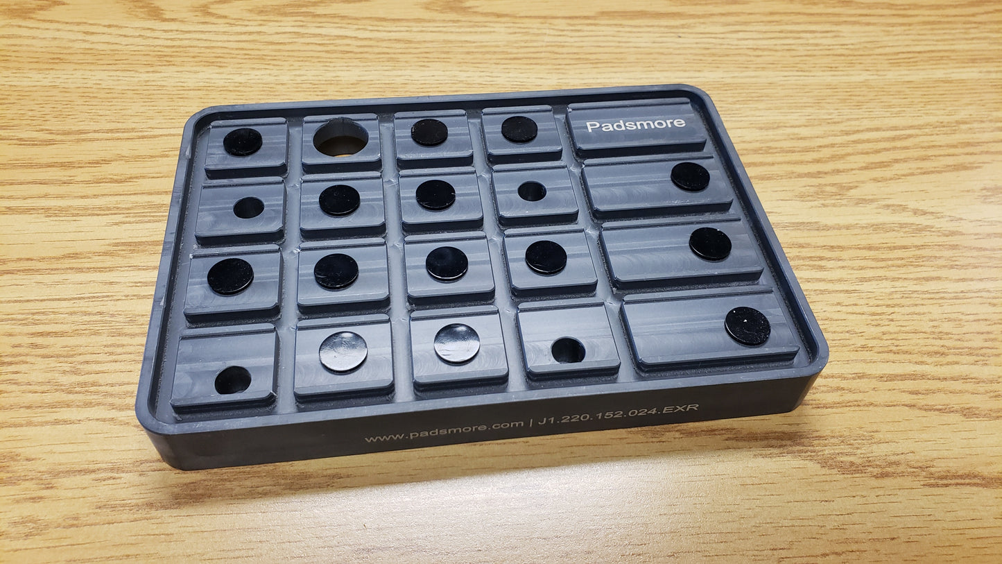 CNC Suction Pad for Biesse machines 220*152 - 24mm Height (Extended/Right)