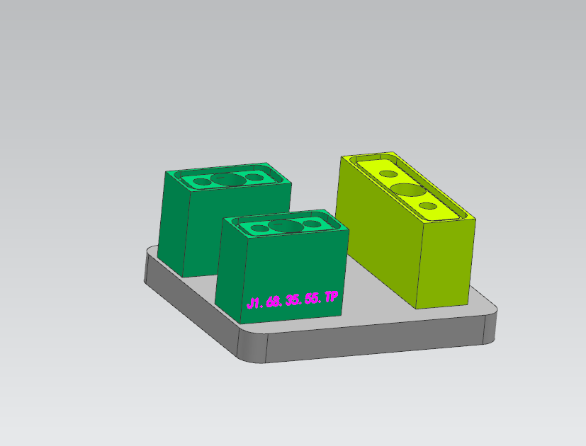 CNC - Adaptor 172*135 - 19mm height (Aluminium)