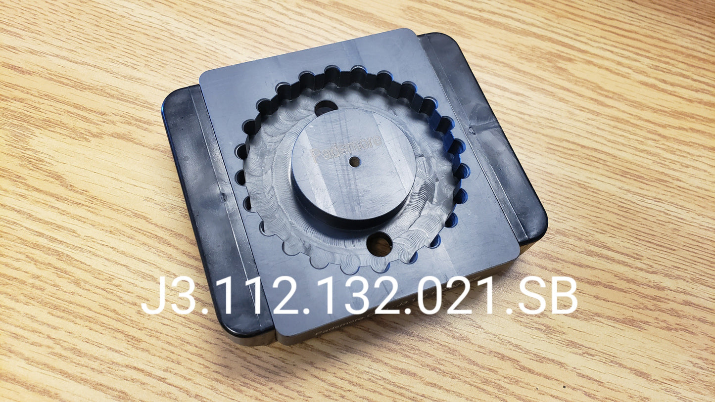 CNC - Base Plate for Morbidelli 112*132*21mm (360 degree)