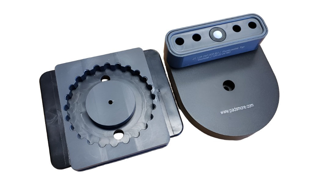 CNC Suction Pads for Morbidelli 132*35 - 75mm height (Rotating)