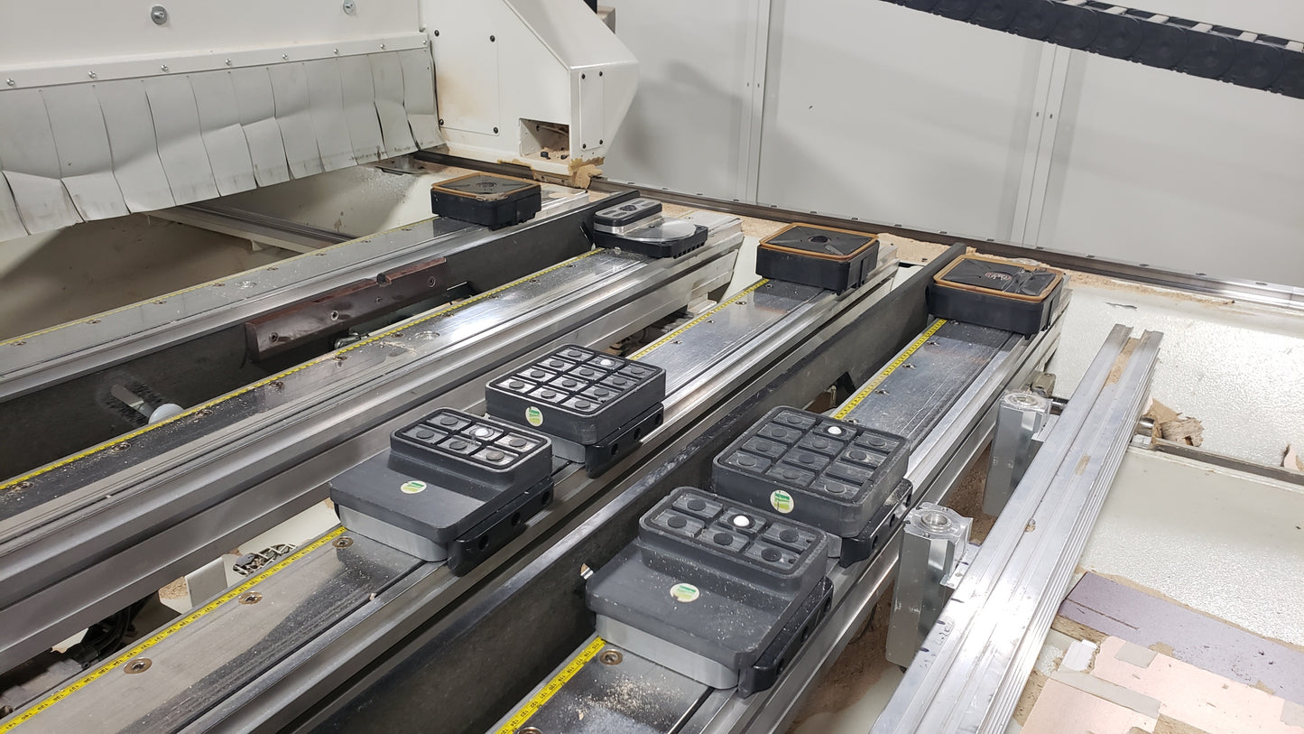 CNC Suction Pads for Morbidelli 132*35 - 50mm height (Rotating)