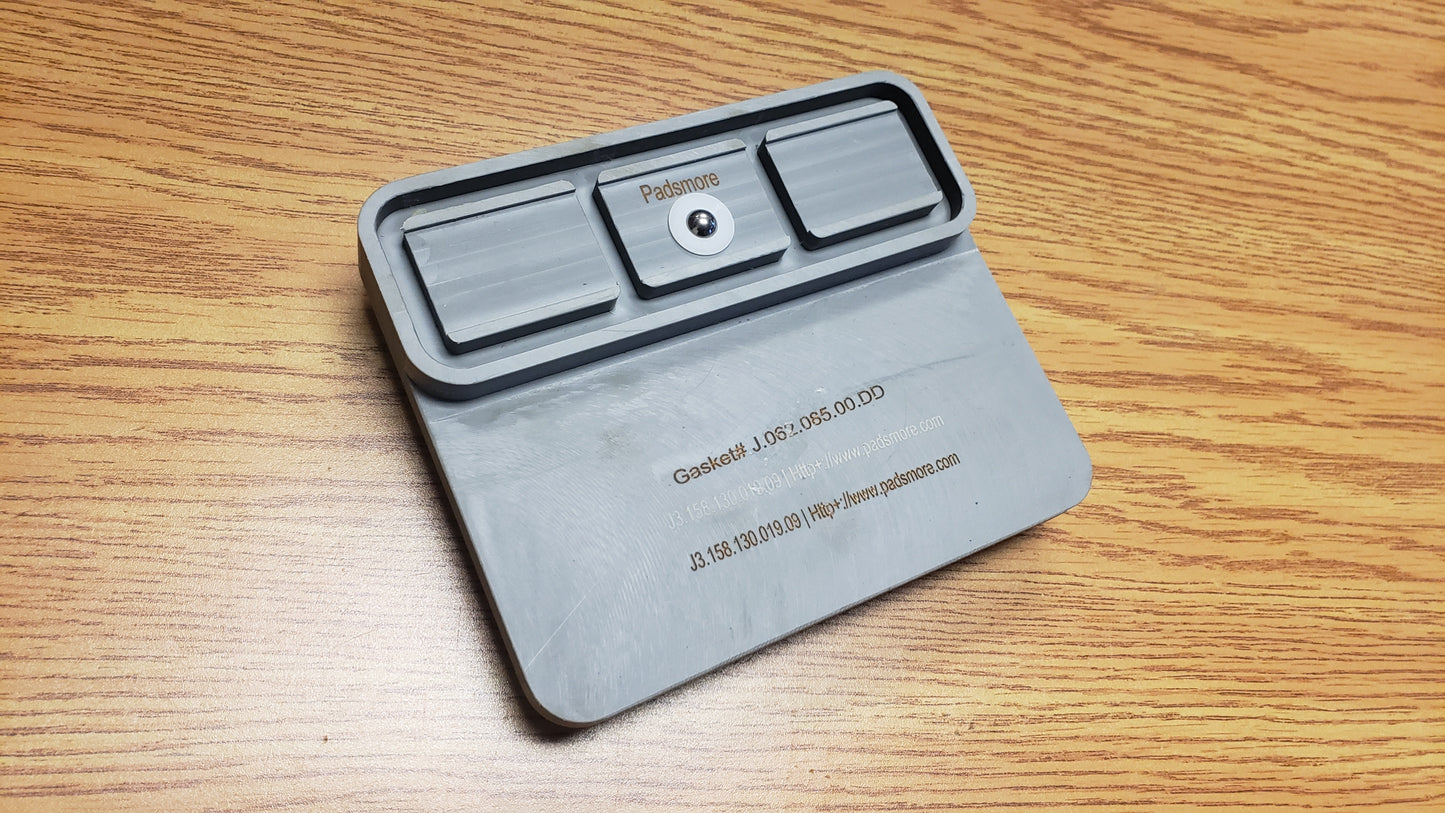 CNC Top-On Pad for Morbidelli machines 158*53 -19mm Height