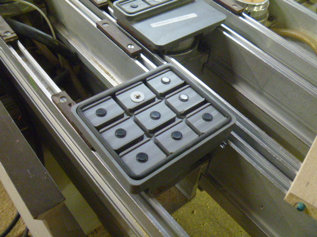 CNC Top-On Pad for Morbidelli machines 158*130 -19mm Height