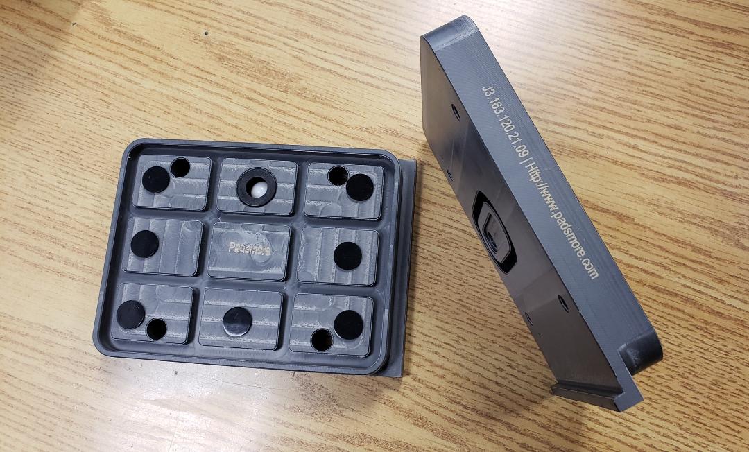 CNC Suction Pad for Morbidelli machines 163*120 -21mm Height