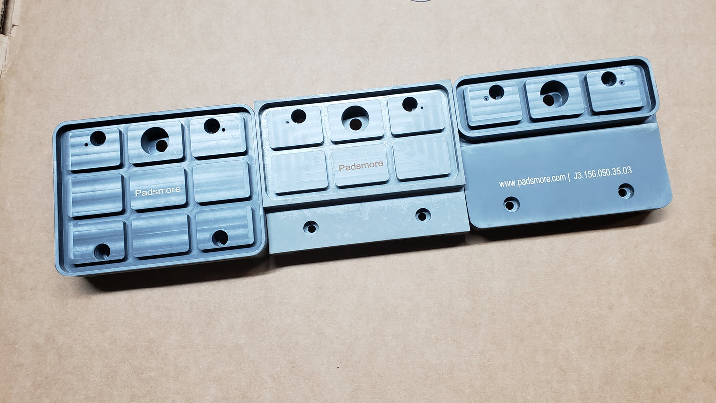 CNC Suction Pad for Morbidelli machines 156*85 -35mm Height