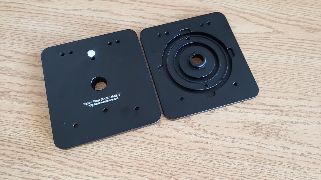 CNC Suction Pad for SCM machines 146*50*25mm Height-with built in clamping base