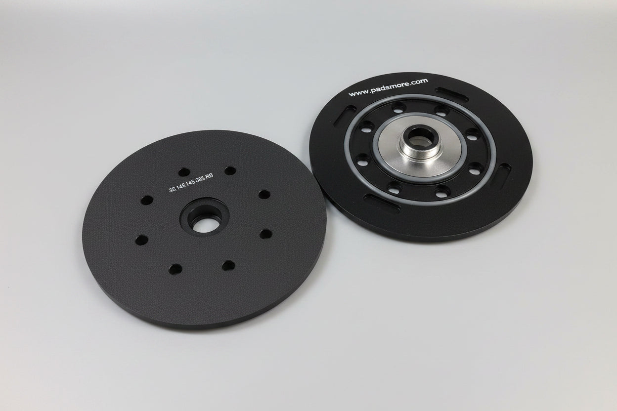 CNC Round Adaptor Bottom for SCM - 6.5mm Thickness with built-in lock