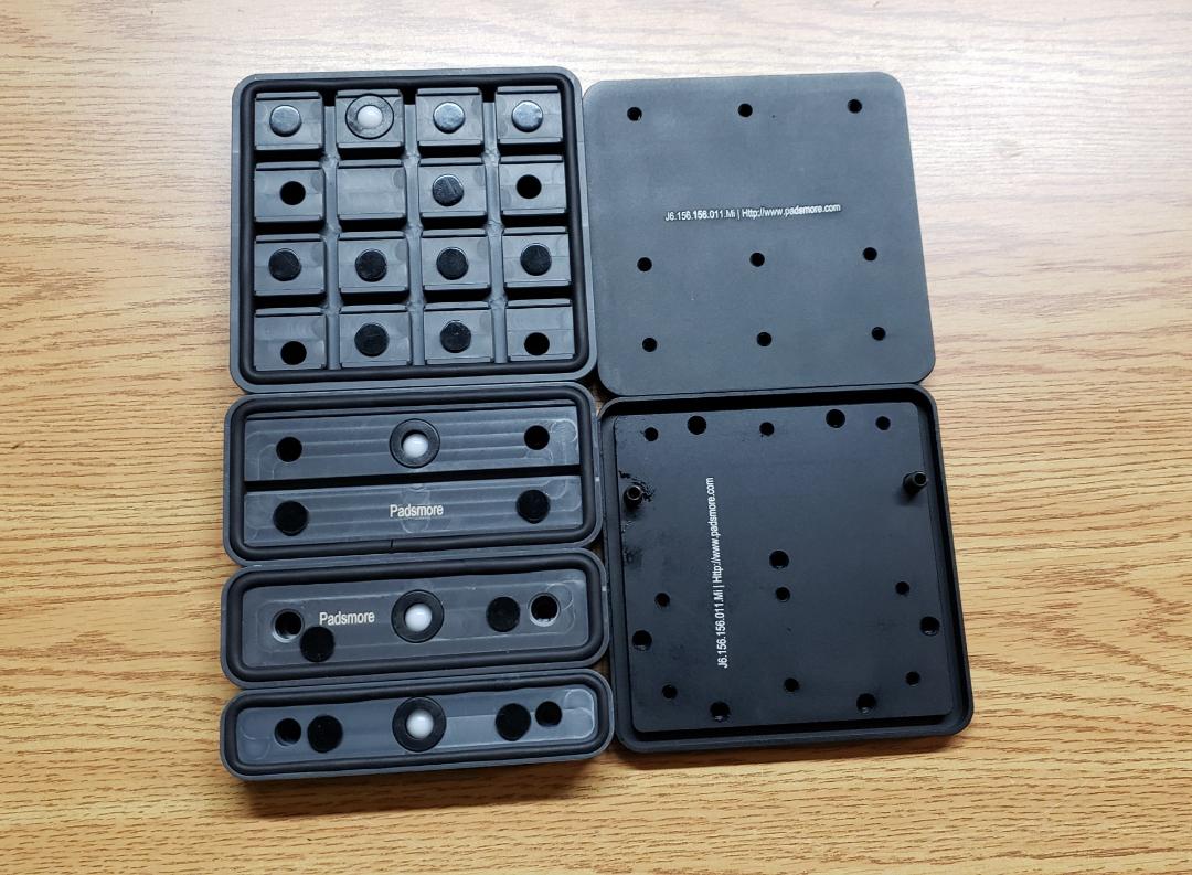 Adaptor Plate for Busellato PIN Style 156*156*11mm -Aluminium