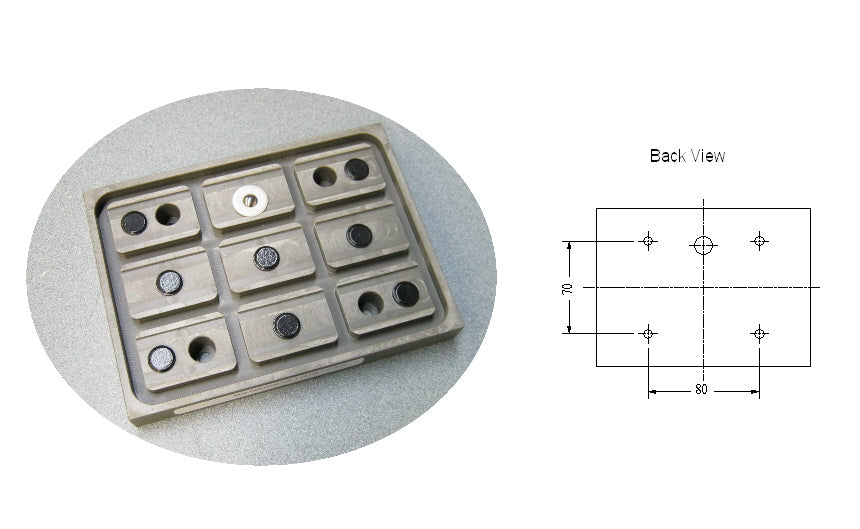 CNC - Suction Pad 156*116*19mm