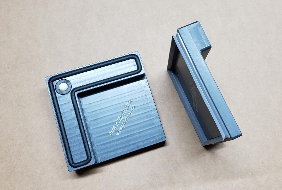 CNC L Suction Blocks for matrix flatbed 35*35 - 25mm Height