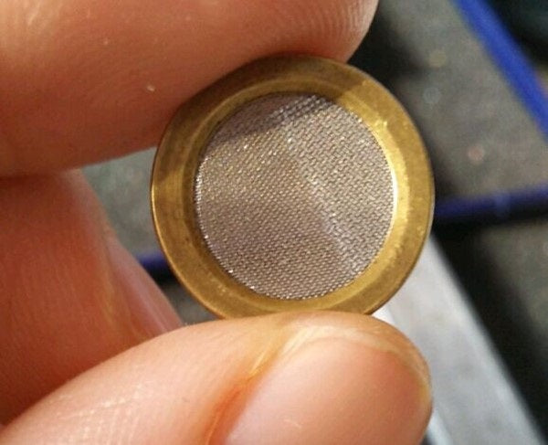 CNC - Filter screen for circuit rail