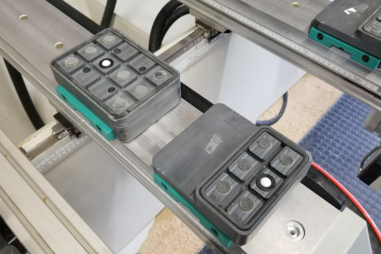 CNC - Side Kick for circuit system base plate (Hard Rubber for circuit system)