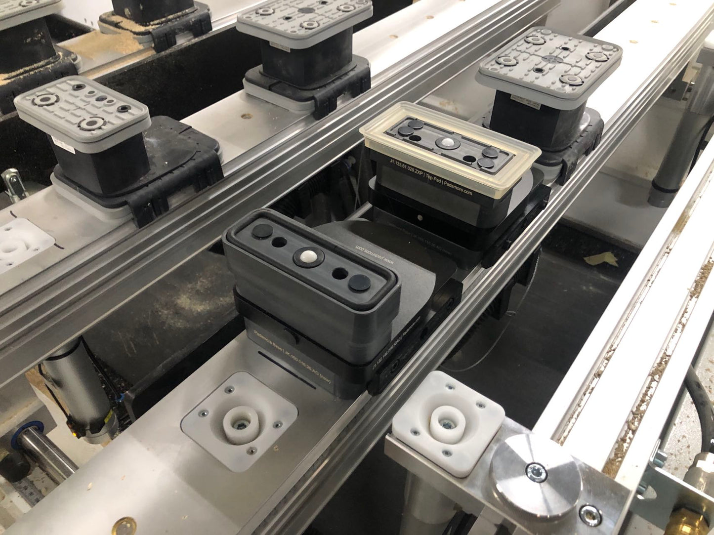 CNC Suction Blocks for circuit systems 135*50 - 100mm height (Rotating)