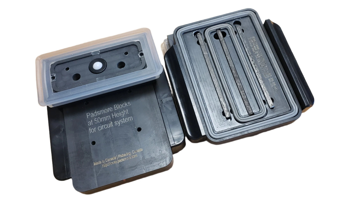 CNC Suction Blocks for circuit systems 149*75 - 50mm height (Fixed)