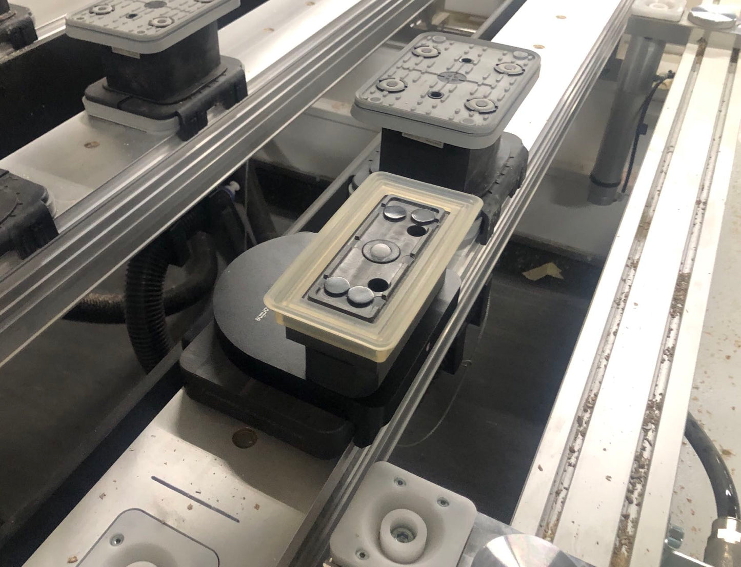 CNC Suction Blocks for circuit systems 149*75 - 100mm height (Rotating)