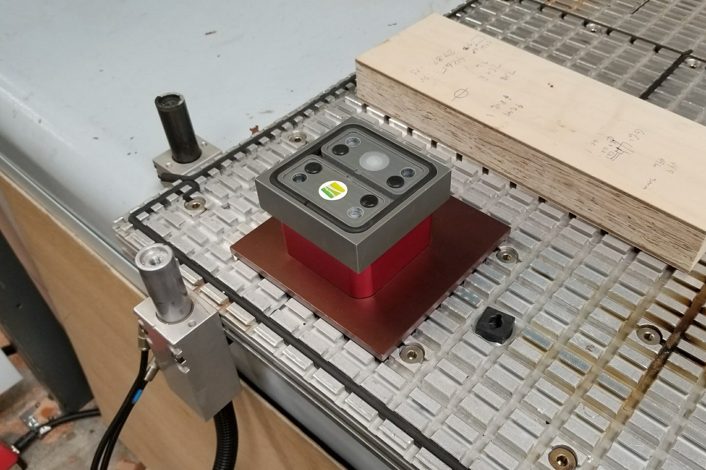 CNC - Suction Adaptor 90*90 - 42mm Height