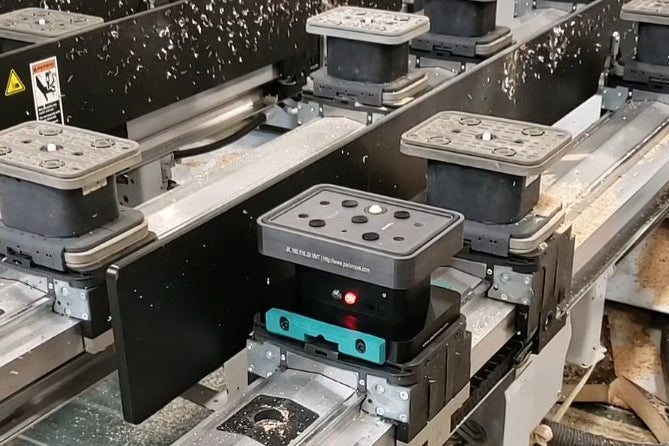 CNC-Rubber Block for circuit system 115*160-100mm Height (Homag)