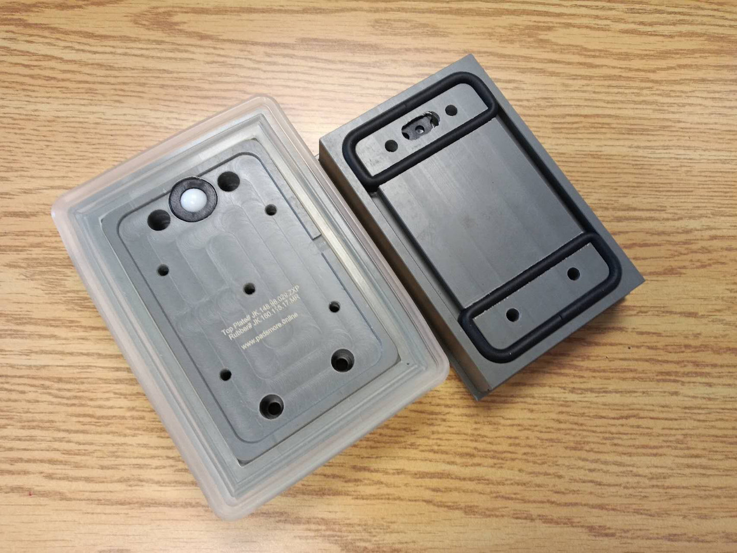 CNC Suction Blocks for circuit systems 160*115 - 100mm height (Rubber Top,Fixed)