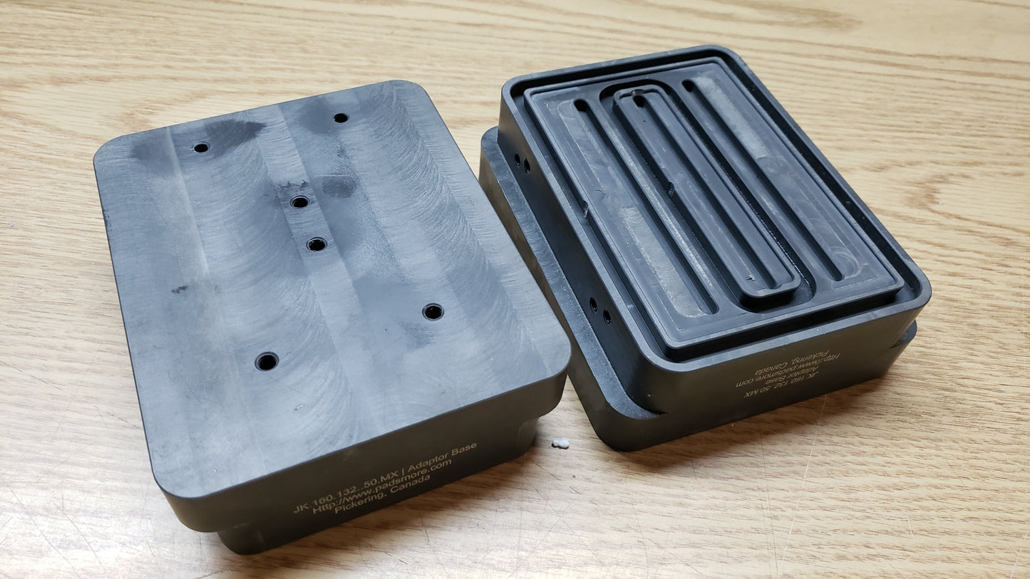 CNC-Base for circuit system 132*160-50mm Height (Fixed)