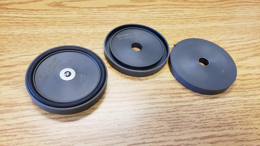 CNC - Round Suction Pad od88mm - 11mm height