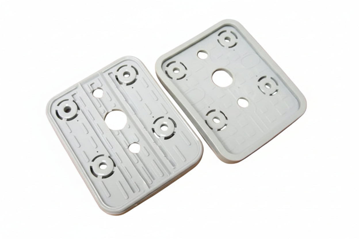CNC - Rubber Pad 139*114mm for circuit system (Bottom/3 Holes)