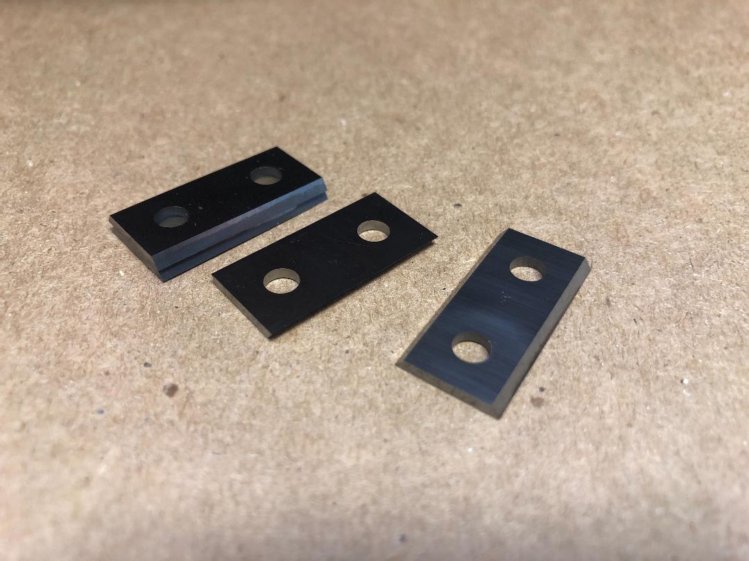 CNC - Carbide Insert Knife 24.7*12*2mm (2 holes)