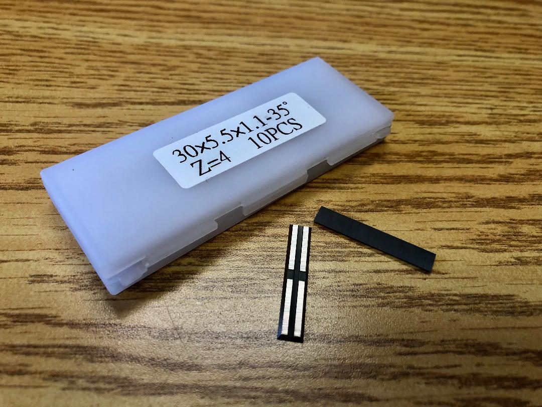 CNC - Carbide Insert Knife 30*5.5*1.1mm