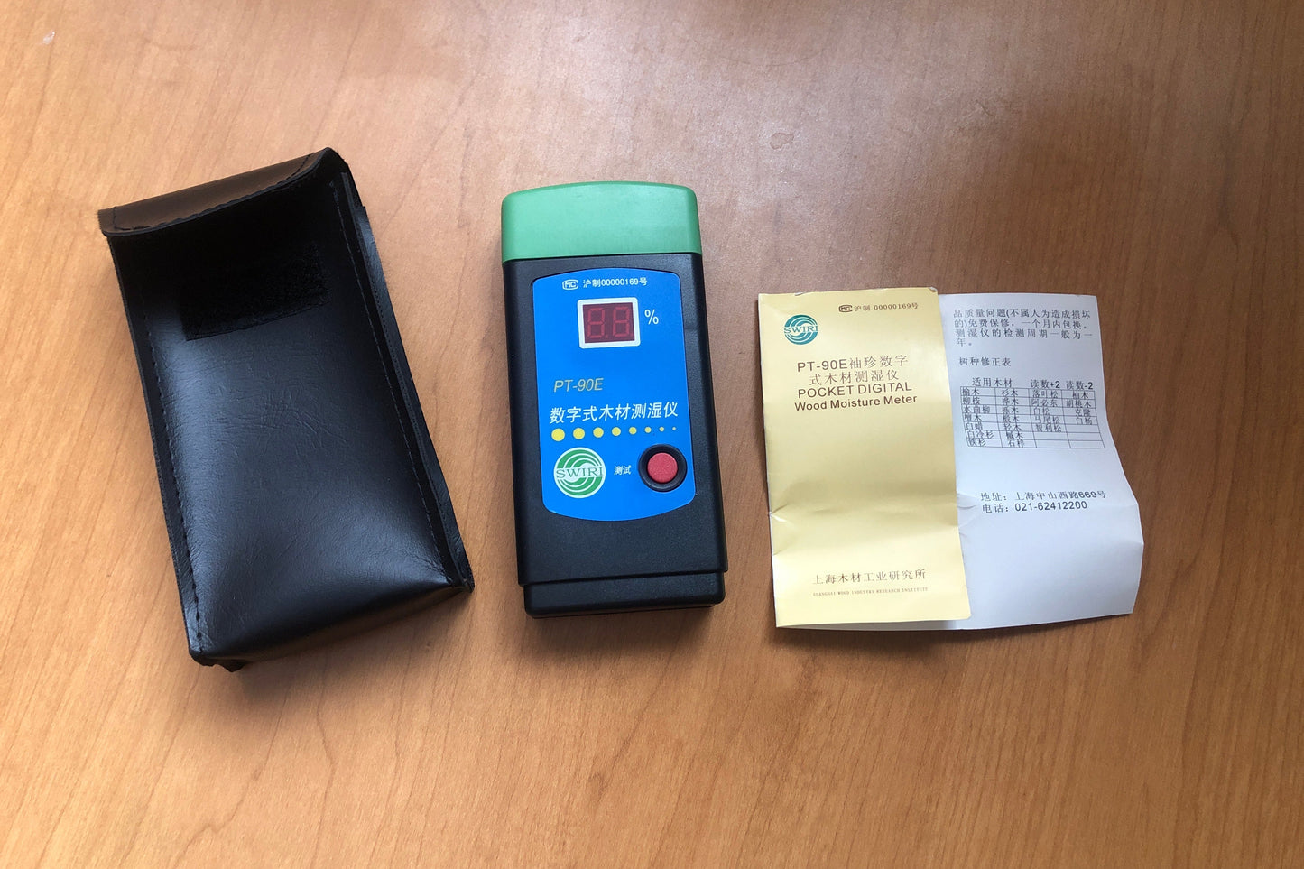 Tool - Digital Pocket Wood Moisture Meter PT-90E