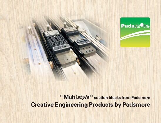 CNC Suction Blocks for circuit systems 132*50 - 50mm height (Fixed)
